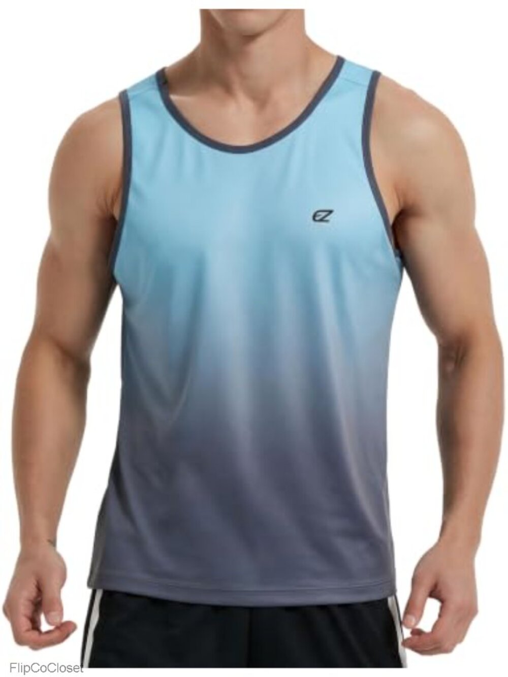 Quick Dry Workout Tank Top UPF 50+ Sweat-Wicking Gym Shirt